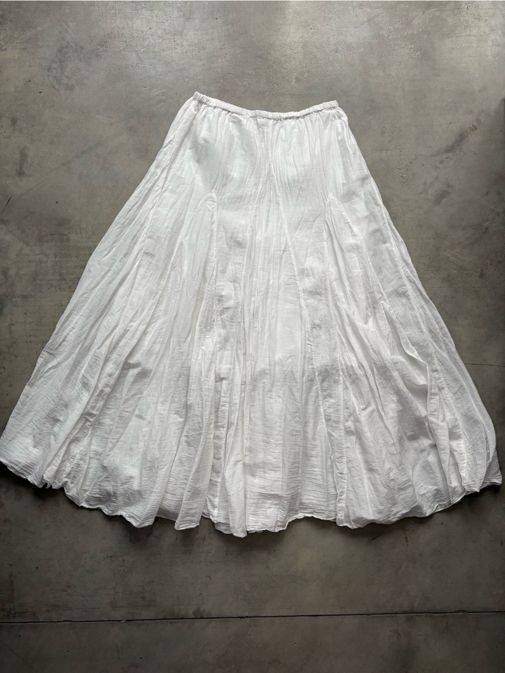 CP Shades Lily Cotton Silk Maxi Skirt - Picture 6 of 16